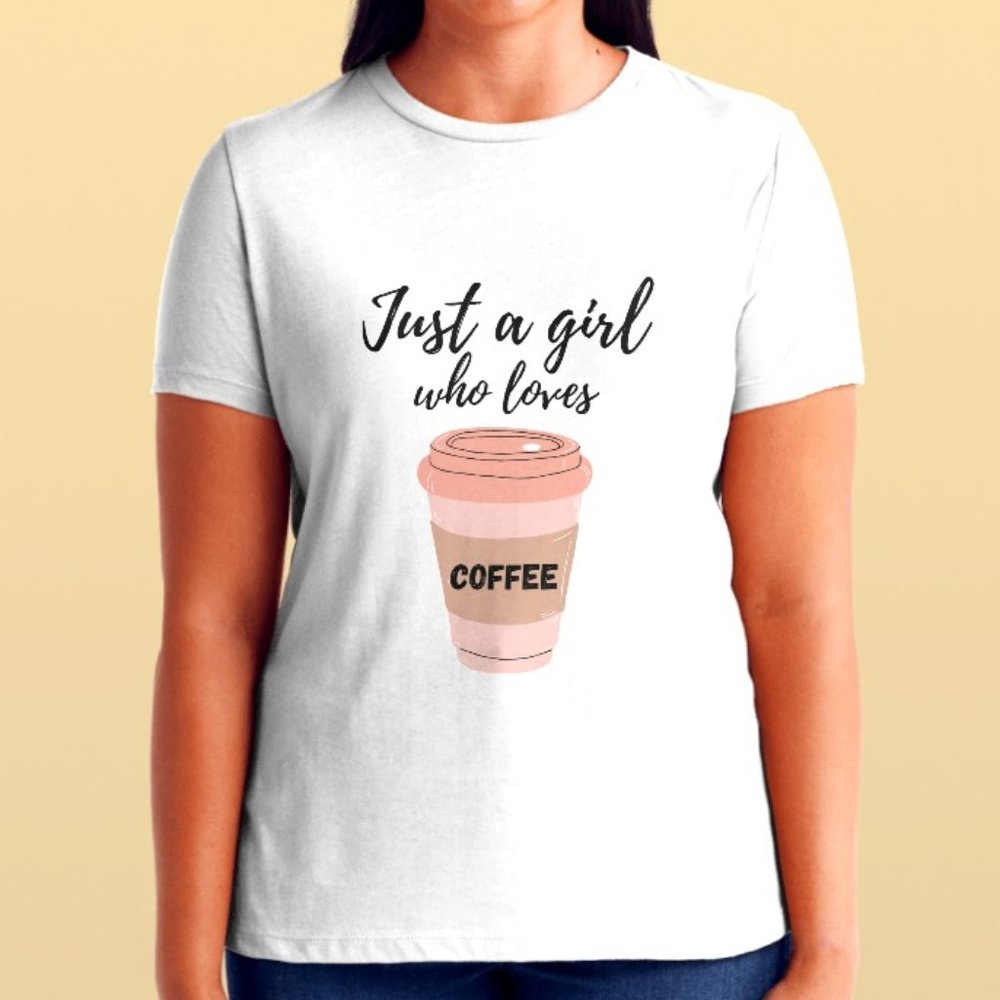 Girl - Coffee T-Shirt